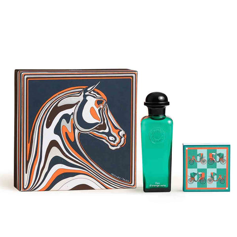 Hermès - Cadeauset Eau d’Orange Verte - Eau de Cologne 100 ml