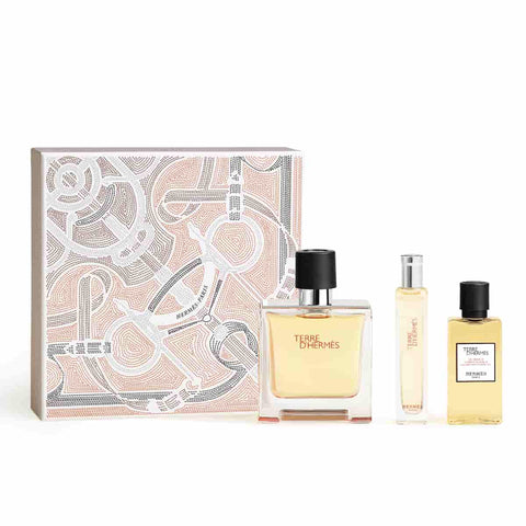 Hermès - Terre d'Hermès Perfume Box 75 ml + Nomade 15ml + Shower Gel 40ml