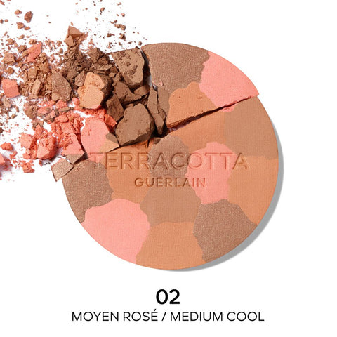 Guerlain - Terracotta Light - Natürliches Puder für einen gesunden Glanz. 96 % Inhaltsstoffe natürlichen Ursprungs.
