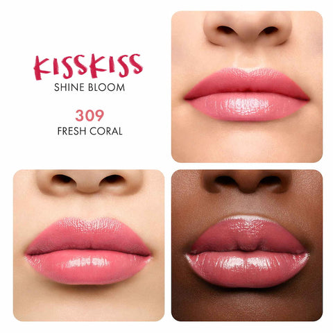 Guerlain - KissKiss Shine Bloom - Rouge Brillant