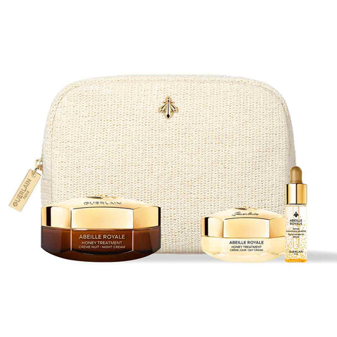 Guerlain - Abeille Royale - Coffret Crème Nuit Honey Treatment 50 ml et 2 soins complémentaires