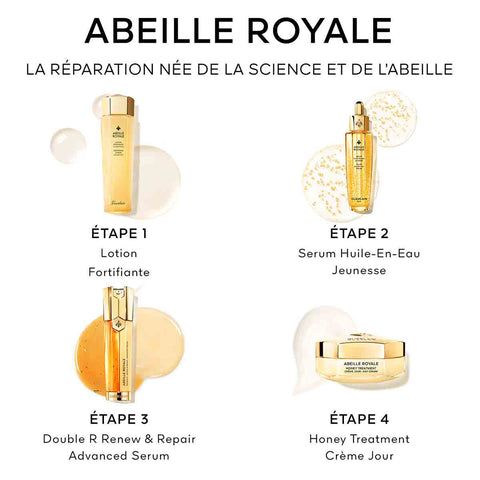 Guerlain - Abeille Royale - Coffret Double R Renew & Repair Advanced Serum 50 ml et 3 soins complémentaires