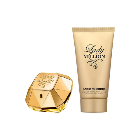 Rabanne - Coffret Lady Million Eau de parfum 50ml + lait pour le corps 75ml