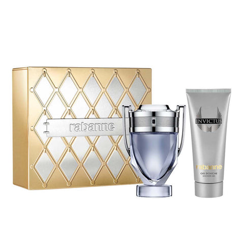 Rabanne - Geschenkset Invictus - Eau de Toilette 100ml + Shower Gel 100ml