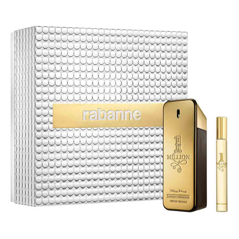 Rabanne - Coffret 1 Million eau de toilette 100 ml et vaporisateur de voyage 10 ml