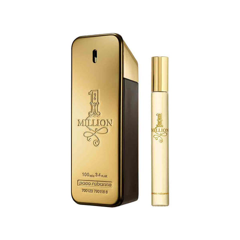 Rabanne - Coffret 1 Million eau de toilette 100 ml et vaporisateur de voyage 10 ml