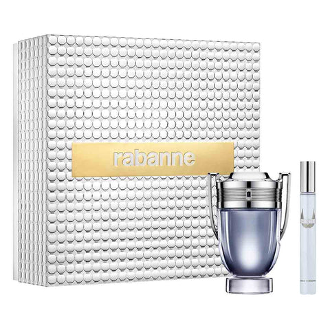 Rabanne - Geschenkset Invictus - Eau de Toilette 100 ml et+ Travel Size spray 10 ml