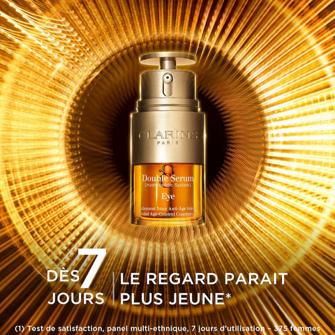 Clarins - Double Sérum Eye - Traitement Yeux Anti âge Intensif