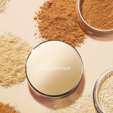 Clarins - Ever Matte Poudre libre matifiante infusée au lait de pêcher