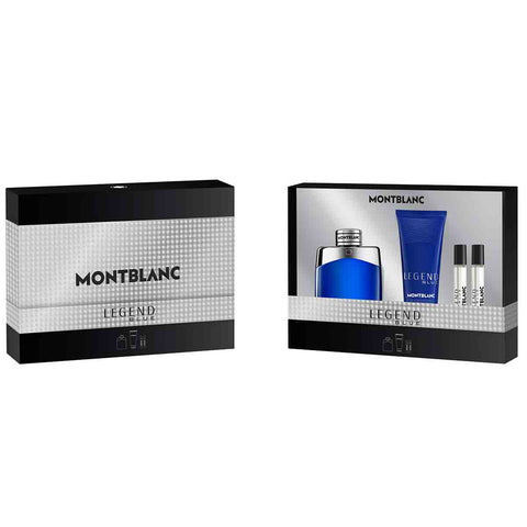 Montblanc - Geschenkset Legend Blue - Eau de Parfum 100ml + 3 Produkte