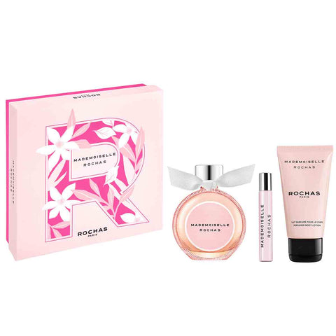 Rochas - Cofanetto Mademoiselle Rochas - Eau de Parfum 50ml + 2 prodotti