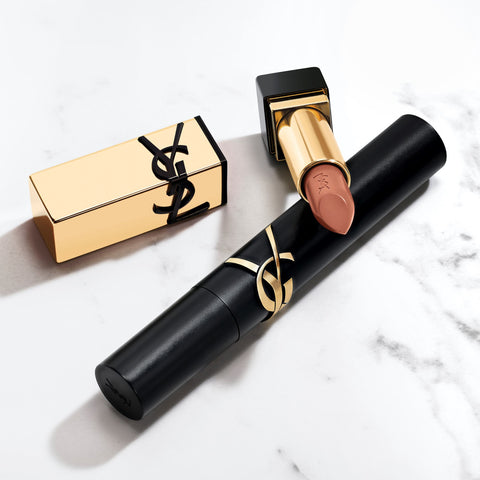 Yves Saint Laurent - Rouge Pur Couture Rouge à lèvres fini satin - P2 ROSE NO TABOO