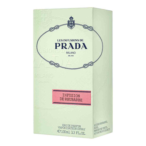 Prada - Infusion de Rhubarbe - Eau de Parfum espiègle florale fruitée 100 ml