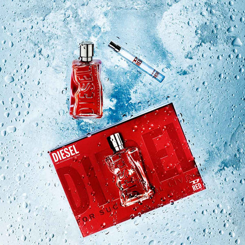 Diesel - D RED - Coffret Eau de Parfum 50ml + 10ml