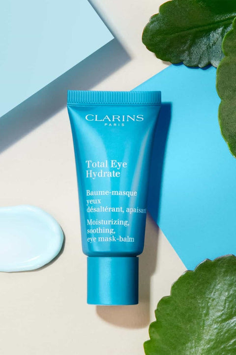 Clarins - Total Eye Hydrate - Baume-masque yeux désaltérant, apaisant