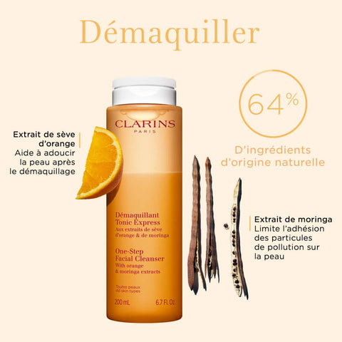 Clarins - Démaquillant Clarins Tonic Express – Toutes Peaux 200ml