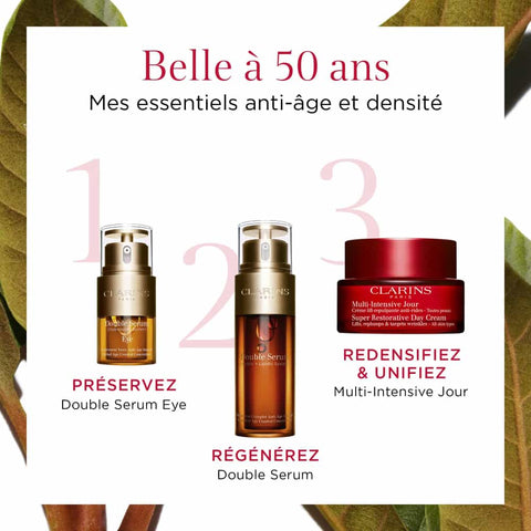 Clarins - Super Restorative Day Cream SPF15 - Lifts, replenishes & targets wrinkels - All skin types - 50ml