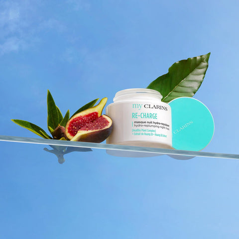 Clarins - my Clarins RE-CHARGE Hydra-plumping night mask - All skin types 50 ml