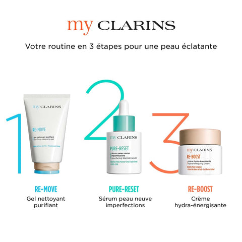 Clarins - mi Gel Limpiador Purificante Clarins RE-MOVE 125 ml