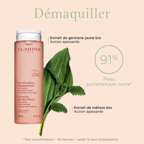 Clarins - Eau Micellaire Démaquillante - Peaux sensibles 200ml
