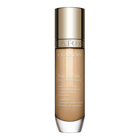 Clarins - Skin Illusion Full Coverage Haute Couvrance Teint Mat Lumineux longue Tenue & Hydratation 30 ml
