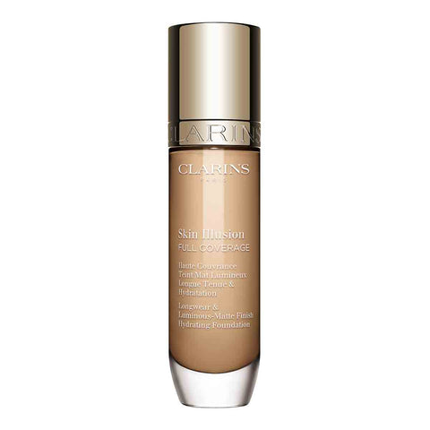 Clarins - Skin Illusion Full Coverage Haute Couvrance Teint Mat Lumineux longue Tenue & Hydratation 30 ml