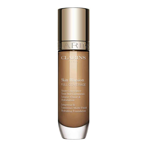 Clarins - Skin Illusion Full Coverage Haute Couvrance Teint Mat Lumineux longue Tenue & Hydratation 30 ml