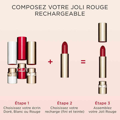 Clarins - Joli Rouge Velvet - Rouge à lèvres rechargeable - Recharge