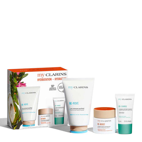 Clarins - Geschenkset My Clarins - Cleanse, hydrate, plump routine