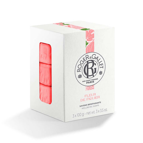 Roger & Gallet - Fleur de Figuier - Coffret Savons Bienfaisants 300g