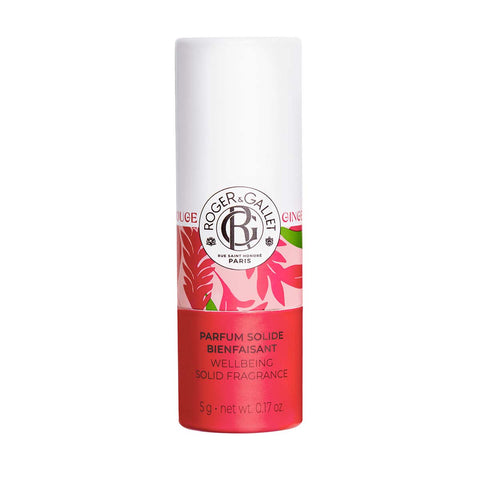 Roger & Gallet - Gingembre Rouge - Parfum Solide Bienfaisant 5g