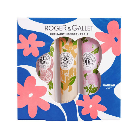 Roger & Gallet - Coffret Trio Crèmes Mains Bienfaisantes 30ml