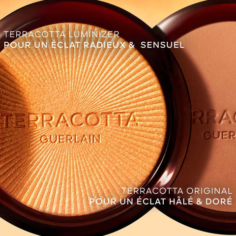 Guerlain - Terracotta Luminizer - La Poudre Enlumineur - 96% d''ingrédients d''origine naturelle Éclat scintillant & doré