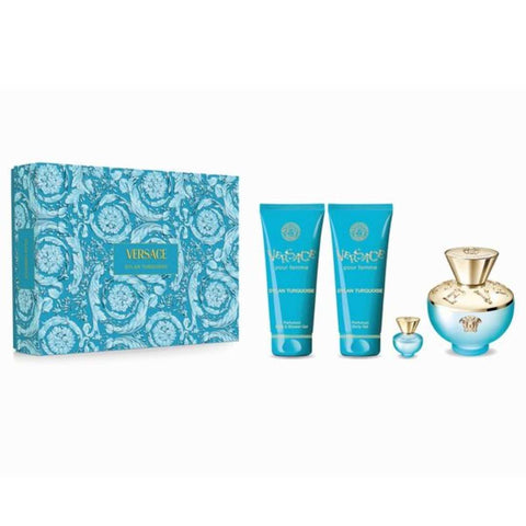 Versace - Coffret Dylan Turquoise - Eau de Toilette 100ml + 3 produits
