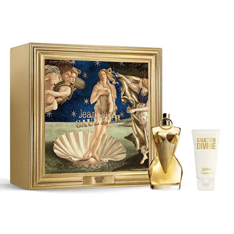 Jean Paul Gaultier - Coffret Gaultier Divine - Eau de Parfum rechargeable 50ml + lait corps 75ml