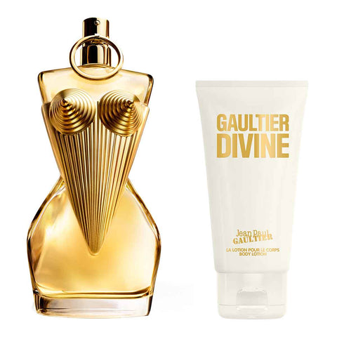 Jean Paul Gaultier - Coffret Gaultier Divine - Eau de Parfum rechargeable 50ml + lait corps 75ml