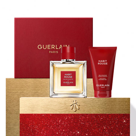 Guerlain - Habit Rouge - Geschenkset Eau de Toilette 100 ml