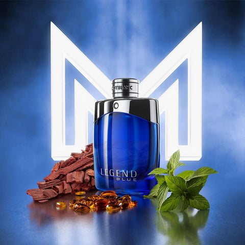 Montblanc - Geschenkset Legend Blue - Eau de Parfum 100ml + 3 Produkte