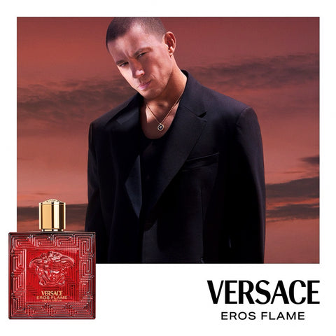 Versace - Eros Flame Geschenkset - Eau de Parfum 100ml + 2 Produkte