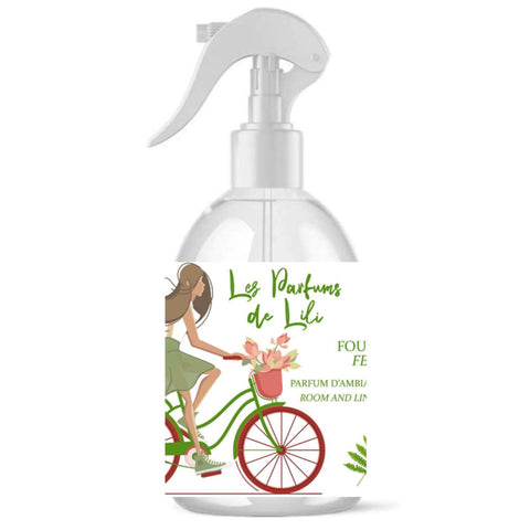 Les Parfums de Lili - Parfums D’interieur et Brumes de Linge Fougère 250 ml