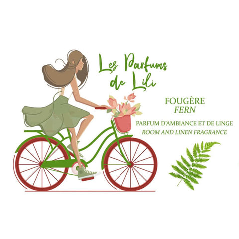Les Parfums de Lili - Parfums D’interieur et Brumes de Linge Fougère 250 ml