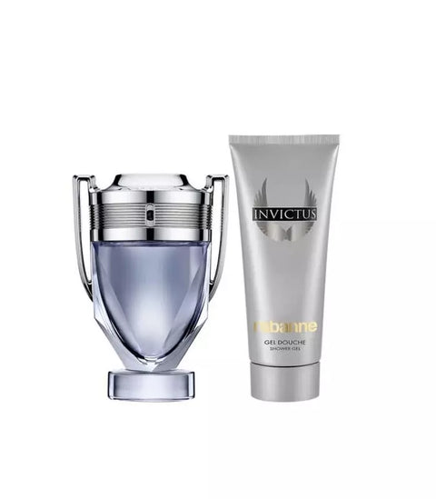 Rabanne - Geschenkset Invictus - Eau de Toilette 100ml + Shower Gel 100ml