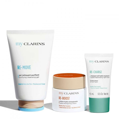 Clarins - Geschenkset My Clarins - Cleanse, hydrate, plump routine
