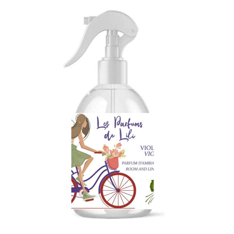 Les Parfums de Lili - Parfums D’interieur et Brumes de Linge Violette 250 ml
