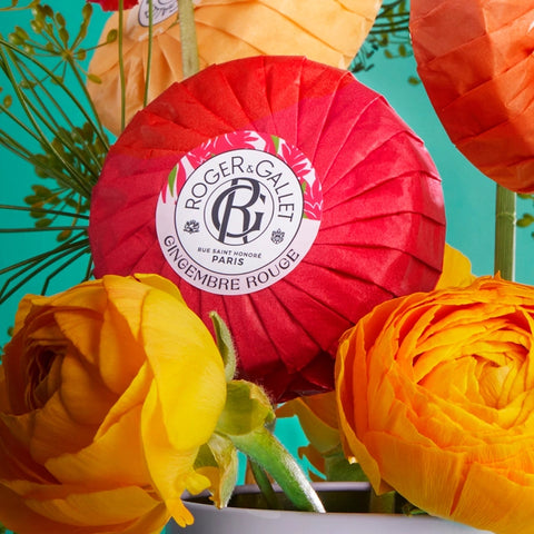 Roger & Gallet - Gingembre Rouge - Coffret Savons Bienfaisants 300g