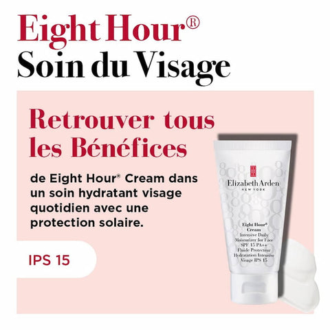 Elizabeth Arden - Eight Hour - Fluide Protecteur Hydratation Intensive Visage SPF15 50 ml