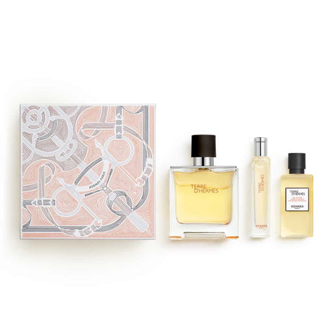 Hermès - Terre d'Hermès Perfume Box 75 ml + Nomade 15ml + Shower Gel 40ml