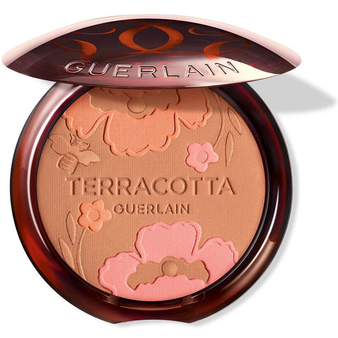 Guerlain - Terracotta Flower Blossom - La Poudre Éclat Bonne Mine Naturelle  Édition Limitée  96% d’ingrédients d’origine naturelle