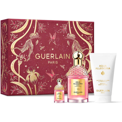 Guerlain - Aqua Allegoria Florabloom Forte - Coffret Eau de Parfum 75 + 75 + 7,5 ml