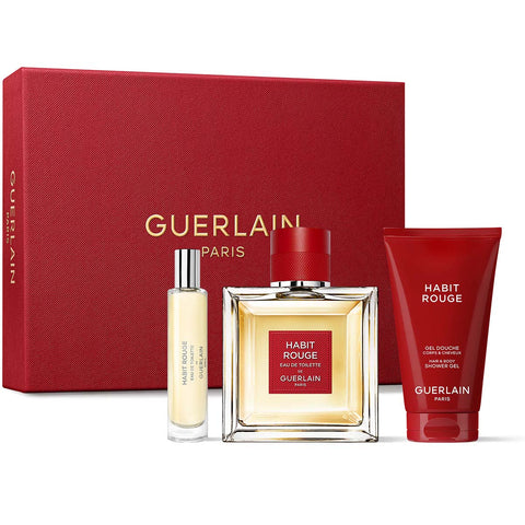 Guerlain - Habit Rouge - Coffret Eau de Toilette 100 + 75 + 10 ml